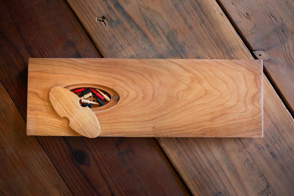 Mountains Cribbage Board by Sanborn Canoe - Lake Effect
