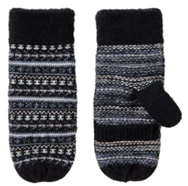 Women's Fairisle Mittens - Lake Effect