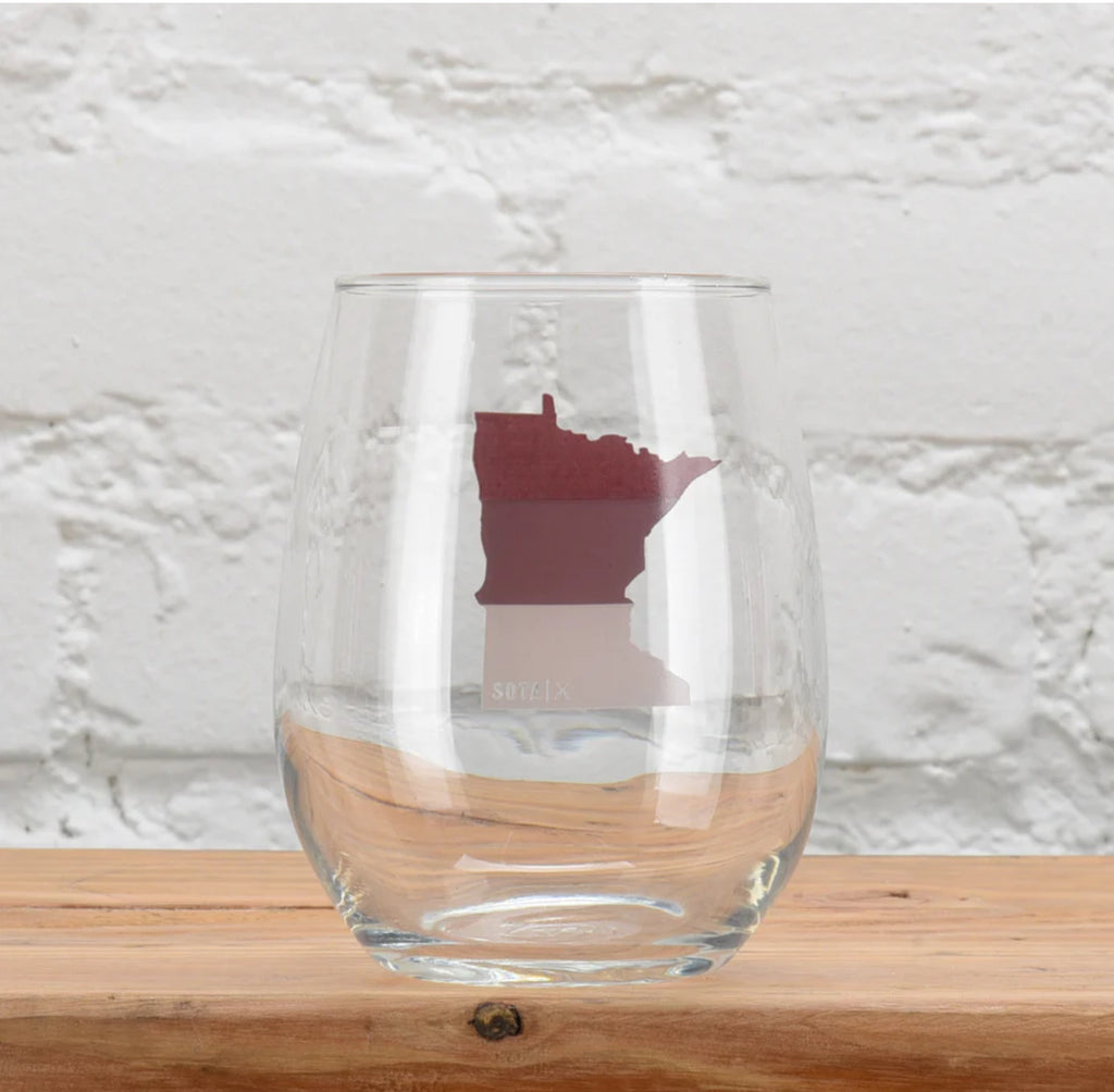 Merlot Wine Glass- Purple Ombre by Sota Clothing - Lake Effect