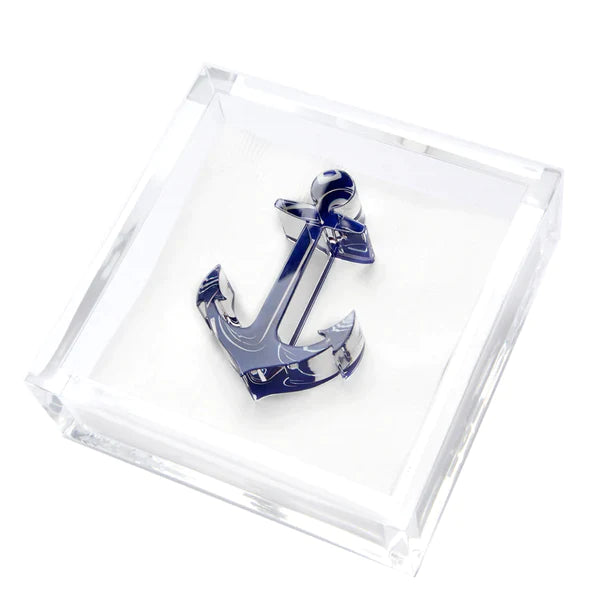 Cocktail Napkin Holder- Anchor by Tara Wilson Designs - Lake Effect