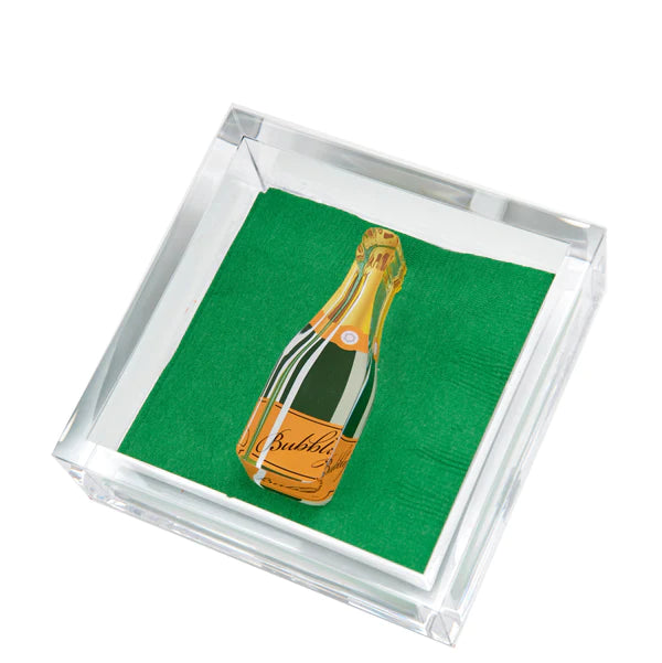 Cocktail Napkin Holder- Bubbly by Tara Wilson Designs - Lake Effect