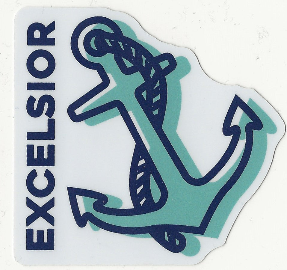 Excelsior Anchor Sticker - Lake Effect