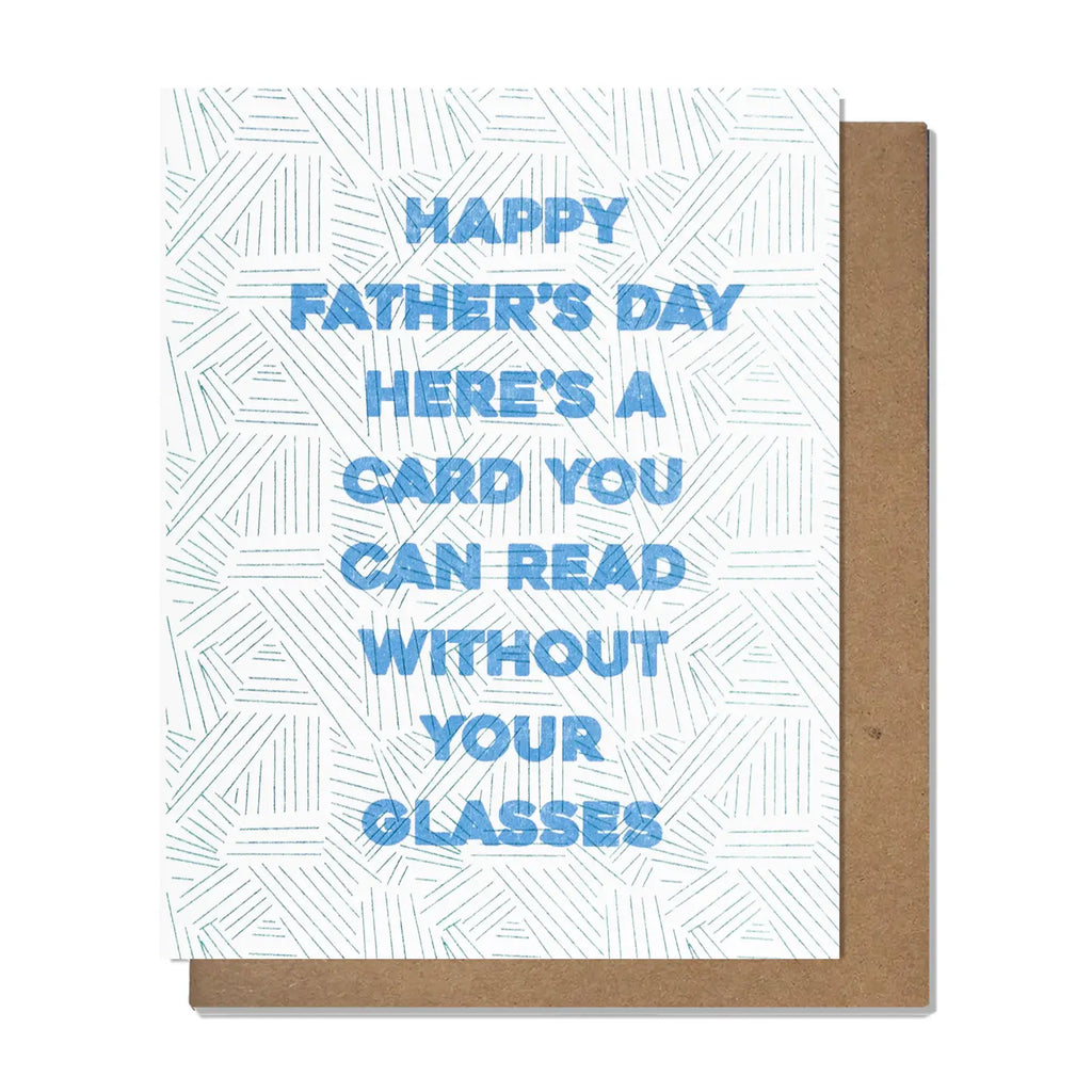 Dad Glasses Father’s Day Card - Lake Effect