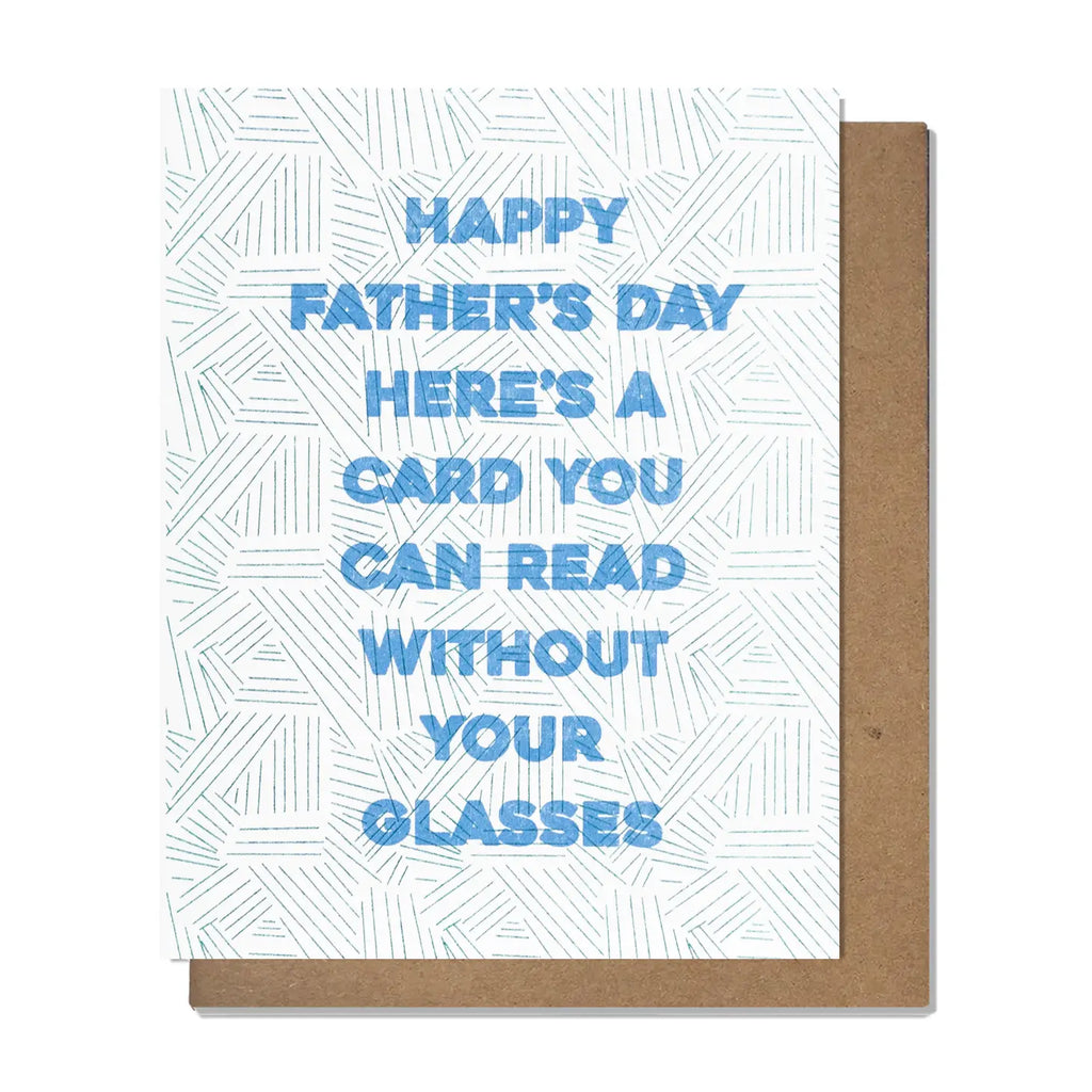 Dad Glasses Father’s Day Card - Lake Effect