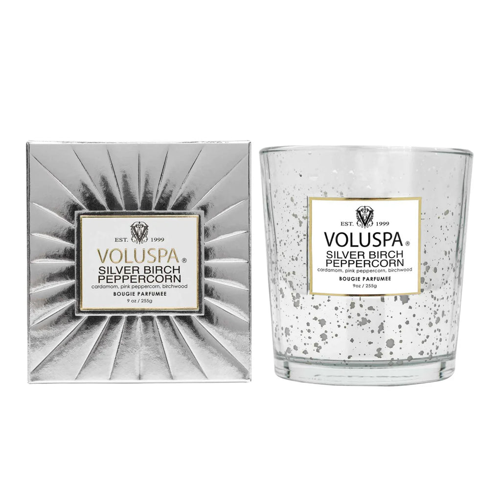 Silver Birch Classic Boxed Candle by Voluspa - Lake Effect