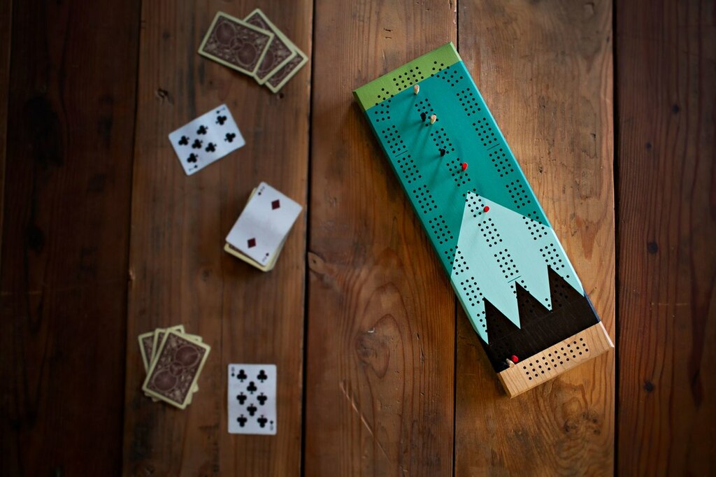 Gooseberry Cribbage Board by Sanborn Canoe - Lake Effect