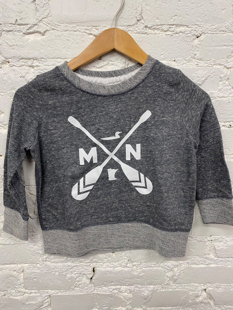 MN Paddles Youth Crewneck - Lake Effect