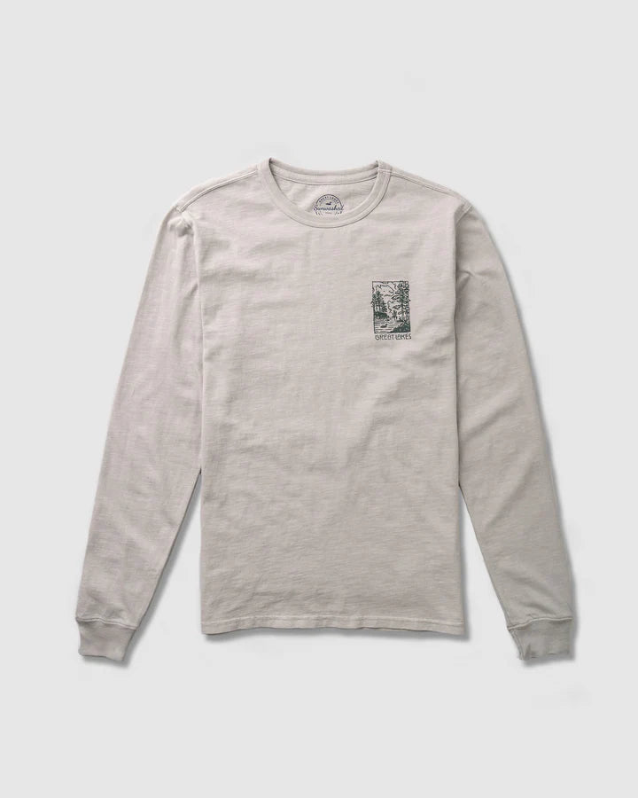 Loon Lake Long Sleeve- Sand by Great Lakes Co - Lake Effect
