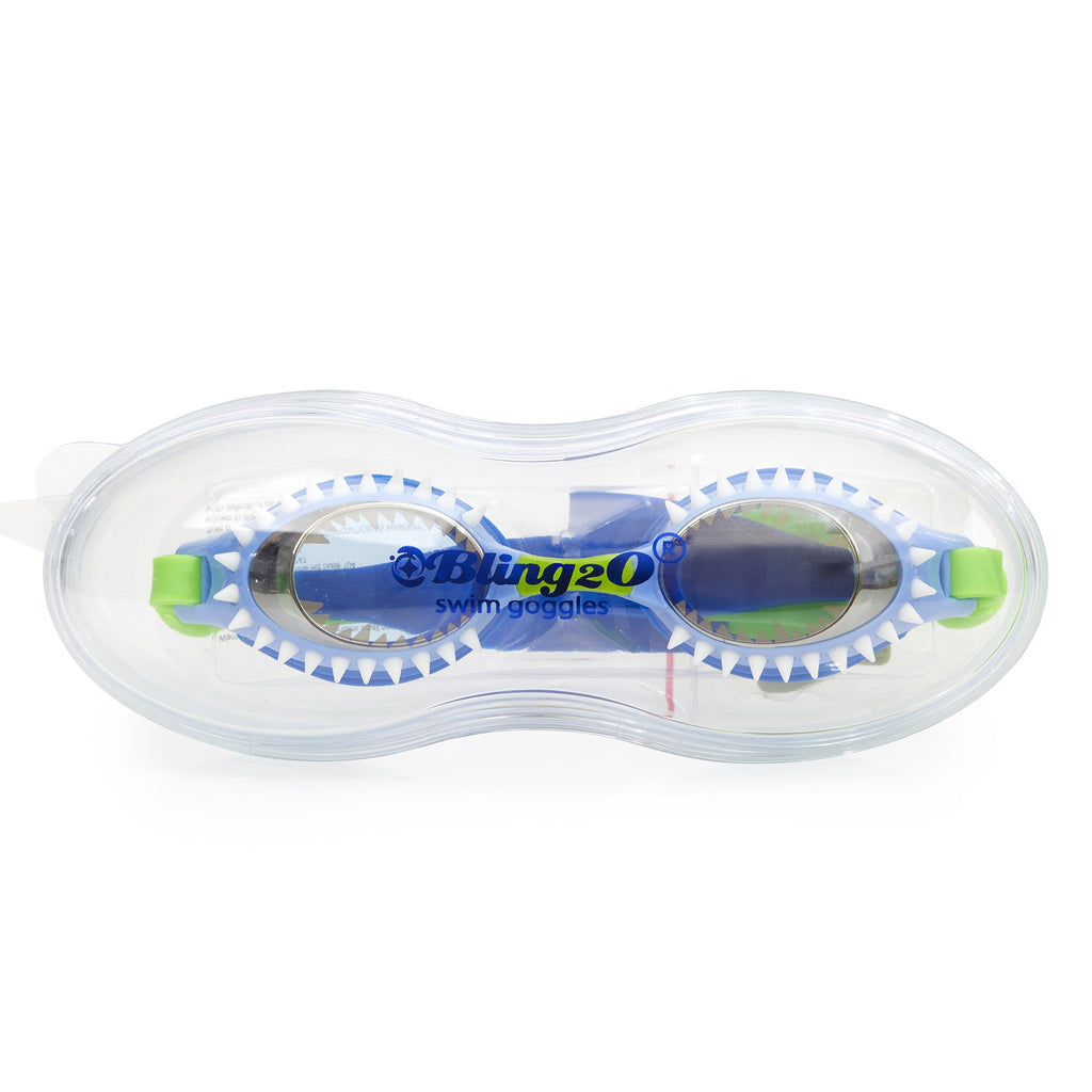 Fish and Chips Kids Swim Goggles - Lake Effect