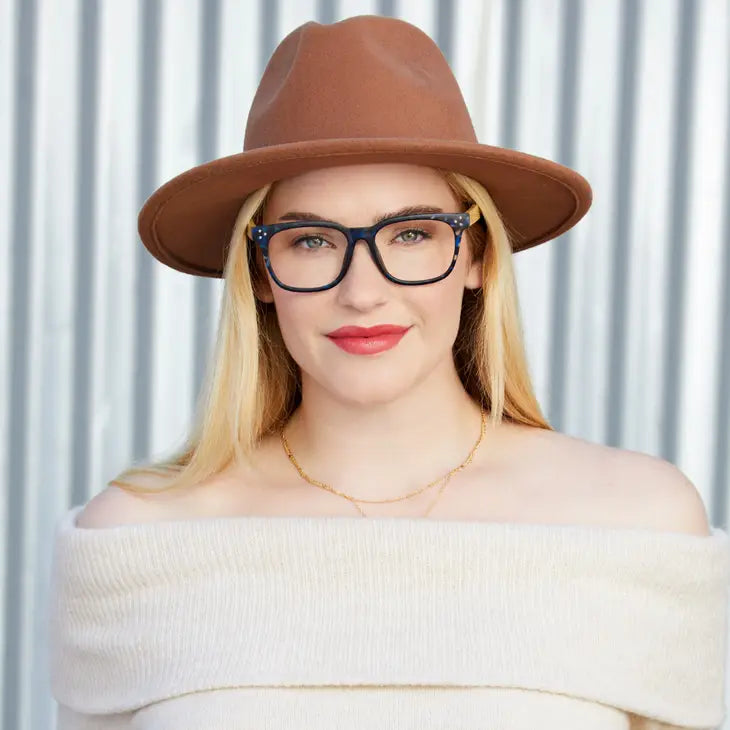 Matson Readers + Blue Light Lens-Blue/Natural - Lake Effect