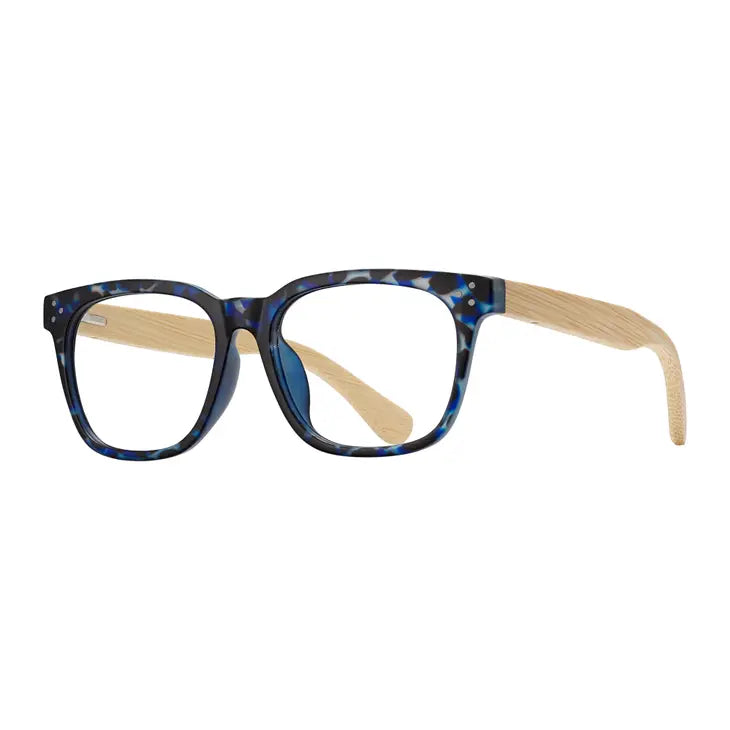Matson Readers + Blue Light Lens-Blue/Natural - Lake Effect