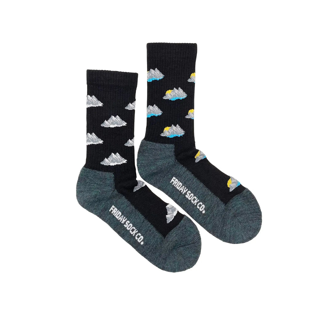 Merino Wool Women's Mountain/Hiking Socks - Lake Effect