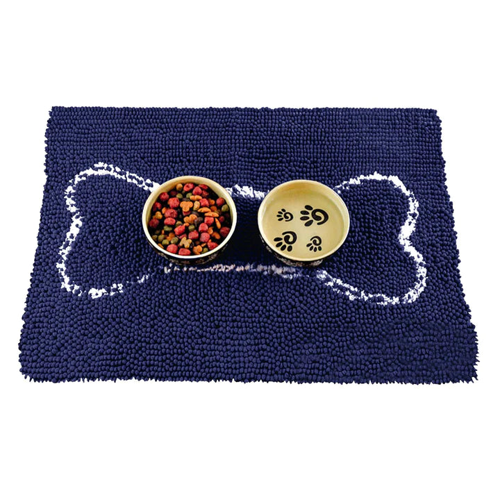 Soggy Doggy Slopmat Navy Blue - Lake Effect