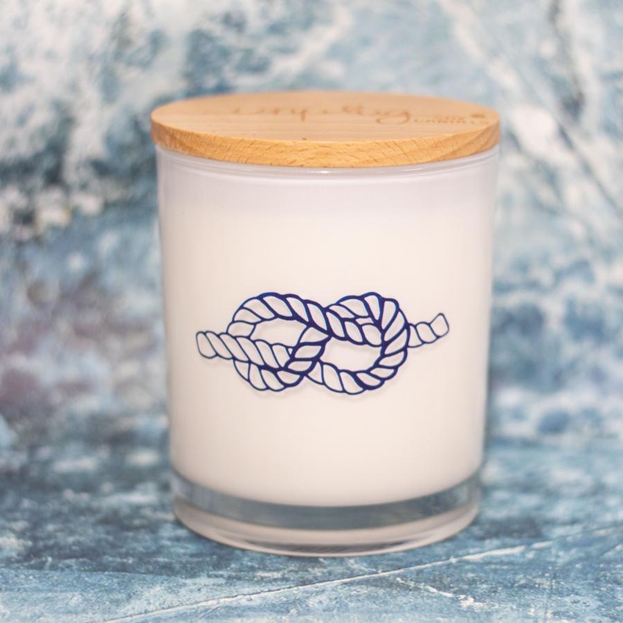 Sailors Knot Candle - Lake Effect