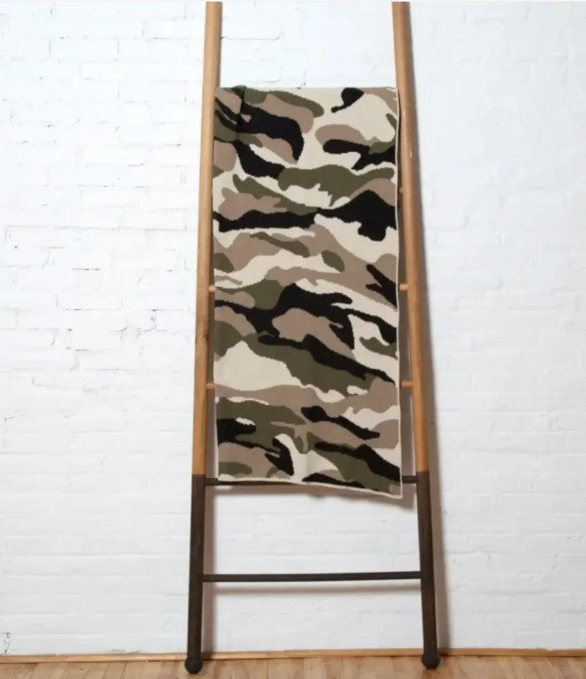 Eco Camouflage Throw by In2Green - Lake Effect