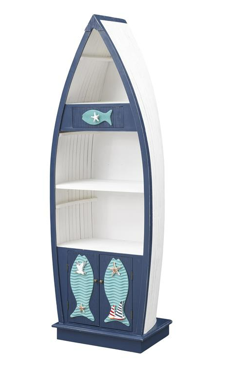 Nautical Boat Bookcase - Lake Effect