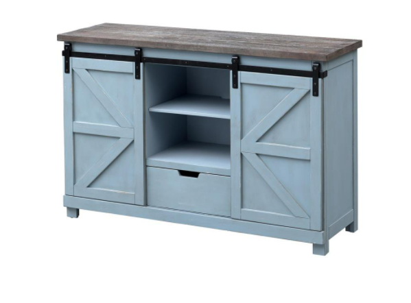 Coastal Farmhouse Blue Cradenza - Lake Effect