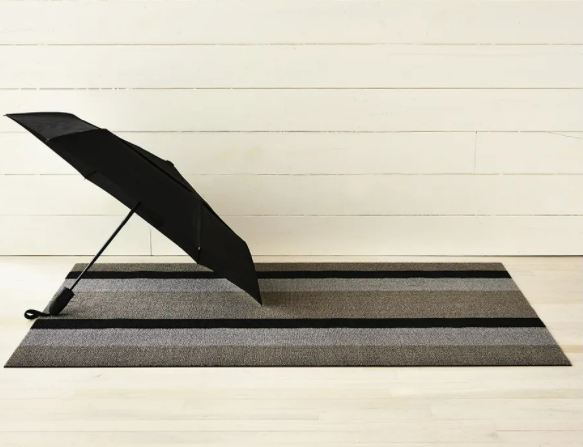 Shop Bold Stripe Indoor/Outdoor Shag Mat by Chilewich