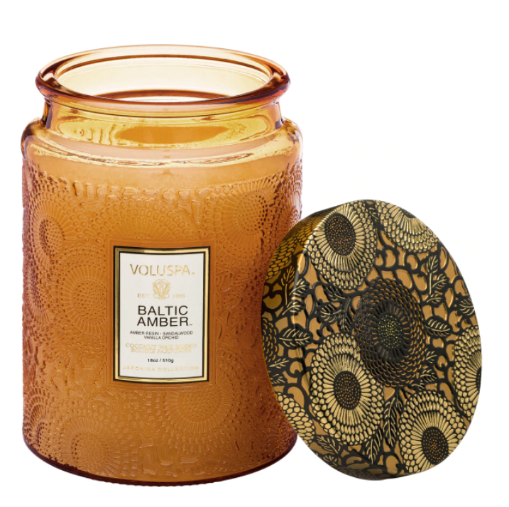 Baltic Amber Large Jar Candle by Voluspa - Lake Effect