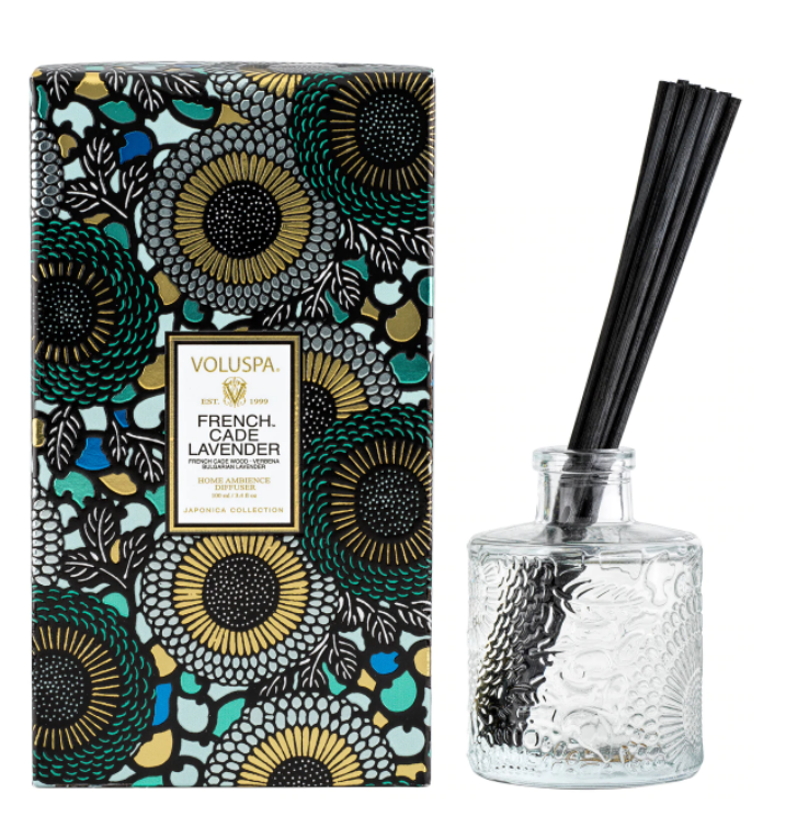 French Cade Reed Diffuser by Voluspa - Lake Effect