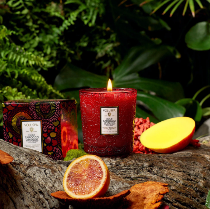 Goji Tarocco Orange Classic Candle by Voluspa - Lake Effect