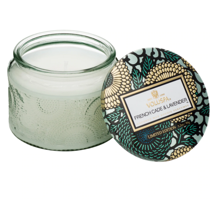French Cade Petite Jar Candle by Voluspa - Lake Effect