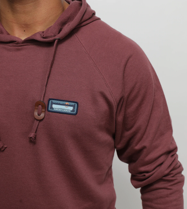 Heritage Hoodie- Port by Great Lakes Co. - Lake Effect