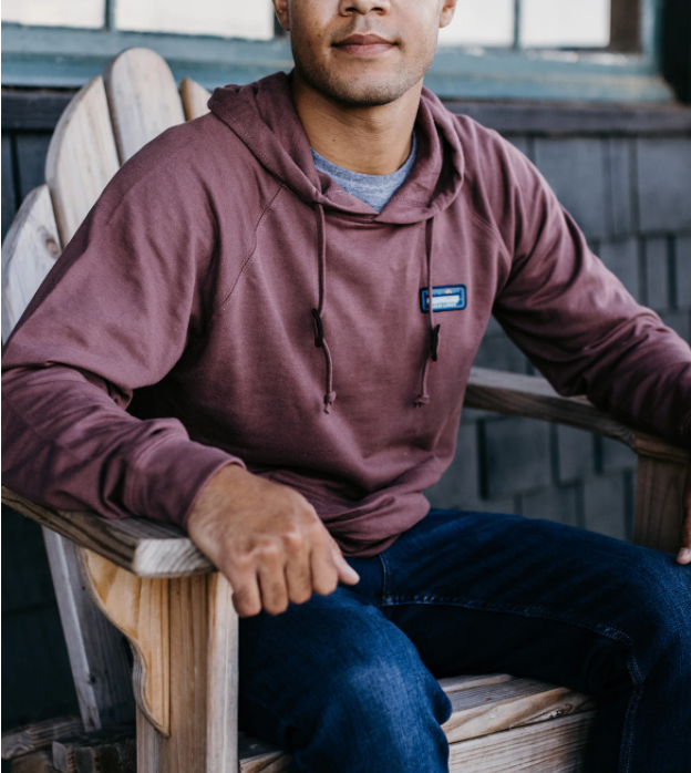 Heritage Hoodie- Port by Great Lakes Co. - Lake Effect