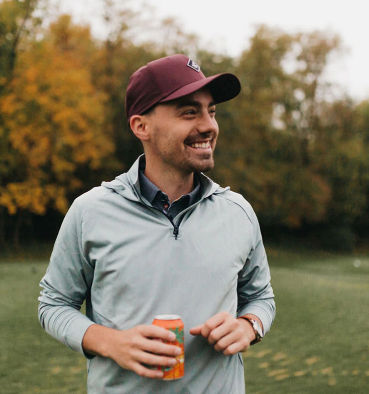 Vandyke Hoodie- Slate by Swannies Golf - Lake Effect