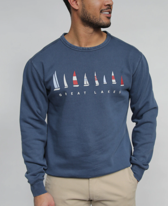 Americana Sail Crew by Great Lakes Co - Lake Effect