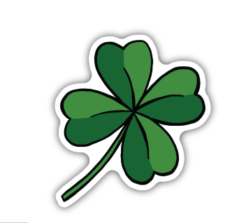 Four Leaf Clover Sticker - Lake Effect