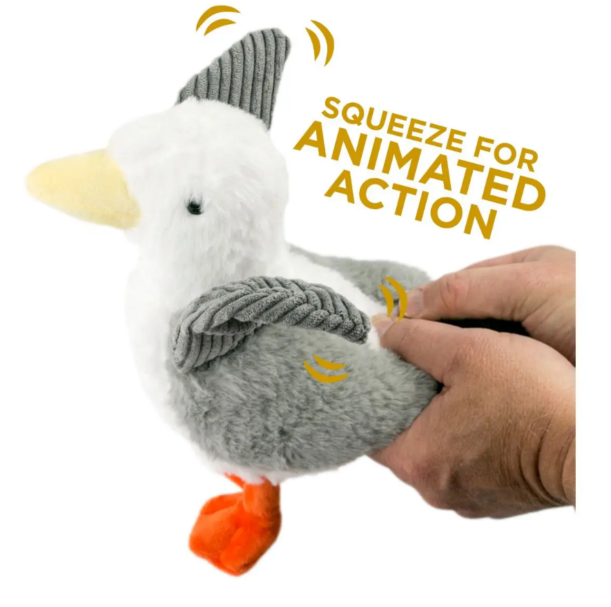 Animated Seagull Dog Toy by Tall Tails - Lake Effect