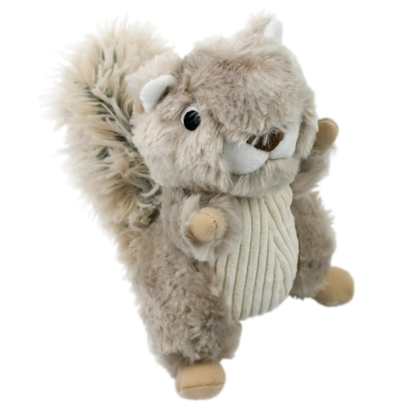 Moving squirrel hot sale dog toy