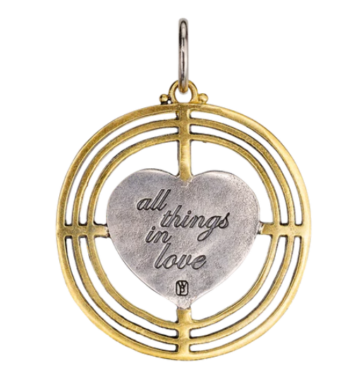 All Things in Love Medallion - Lake Effect
