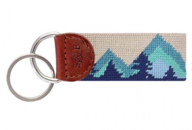 Mod Mountain Key Fob by Smathers & Branson - Lake Effect