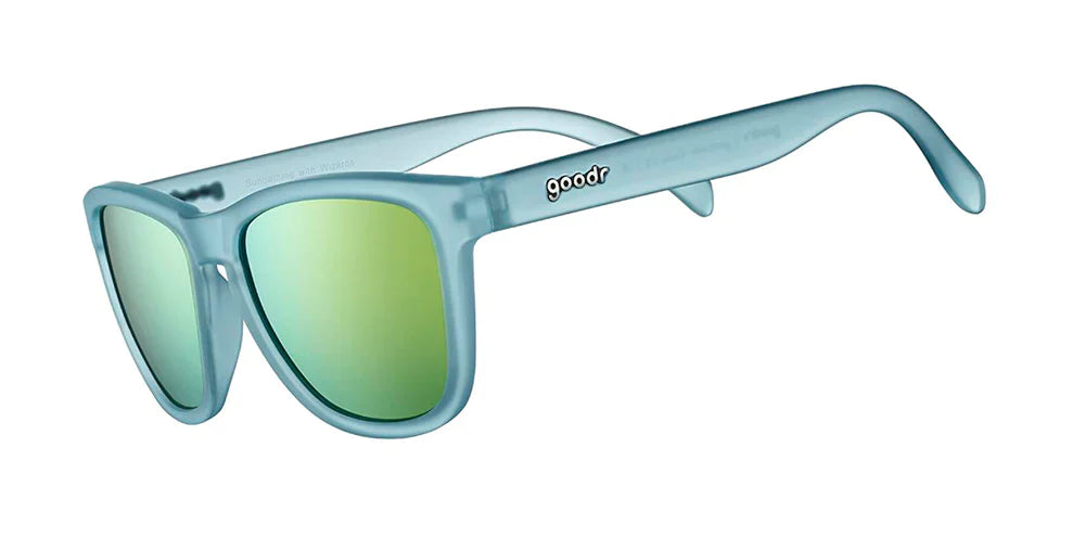 Sunbathing with Wizards Goodr Sunglasses - Lake Effect