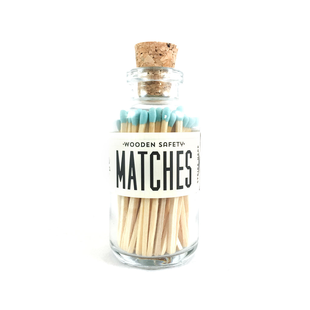 Teal Matches Apothecary Vintage Small - Lake Effect