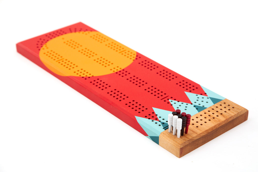 Tettegouche Cribbage Board by Sanborn Canoe - Lake Effect