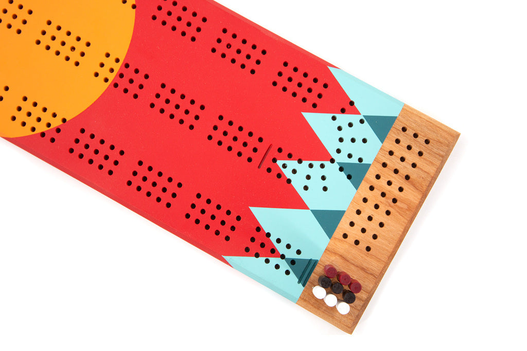 Tettegouche Cribbage Board by Sanborn Canoe - Lake Effect