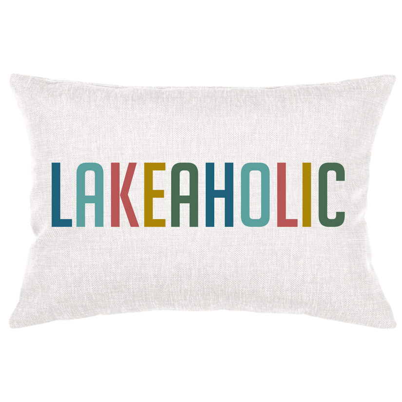 Lakeaholic Lumbar Pillow - Lake Effect