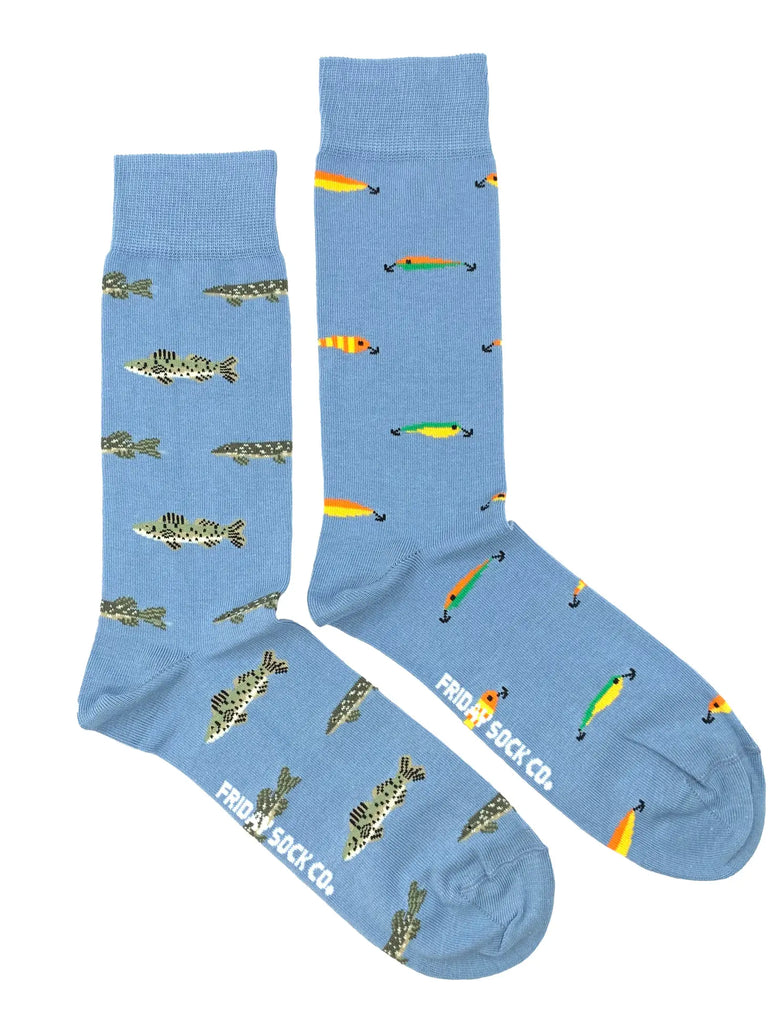 Fish & Lures Socks - Lake Effect