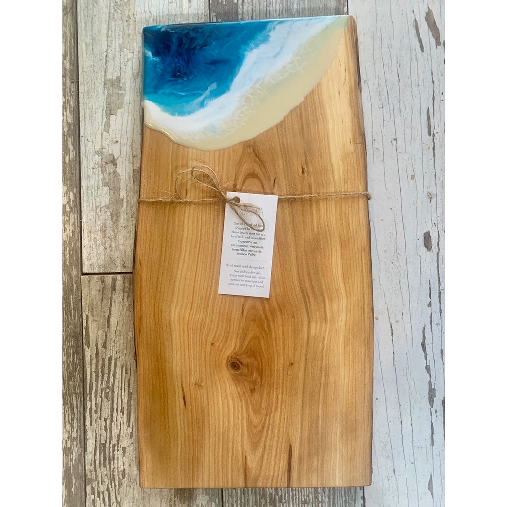 Casper II  live edge CHERRY  Cheese Board - Lake Effect