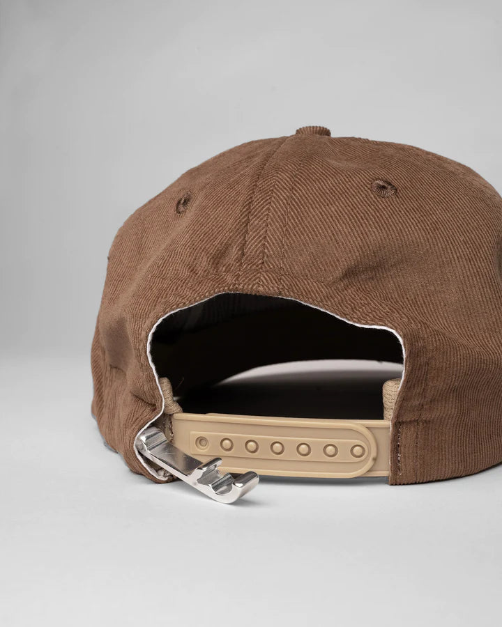 5 Panel Captain's Hat Khaki by Great Lakes Co. - Lake Effect