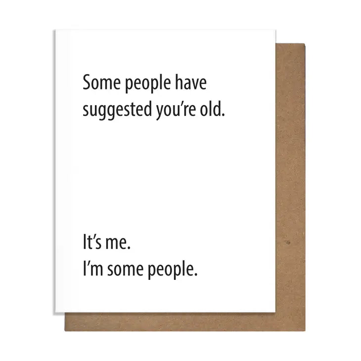 Some People Birthday Card - Lake Effect