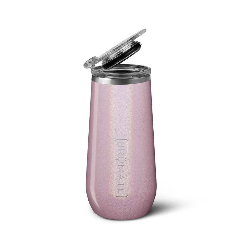 Champagne Flute- Glitter Blush by Brumate - Lake Effect