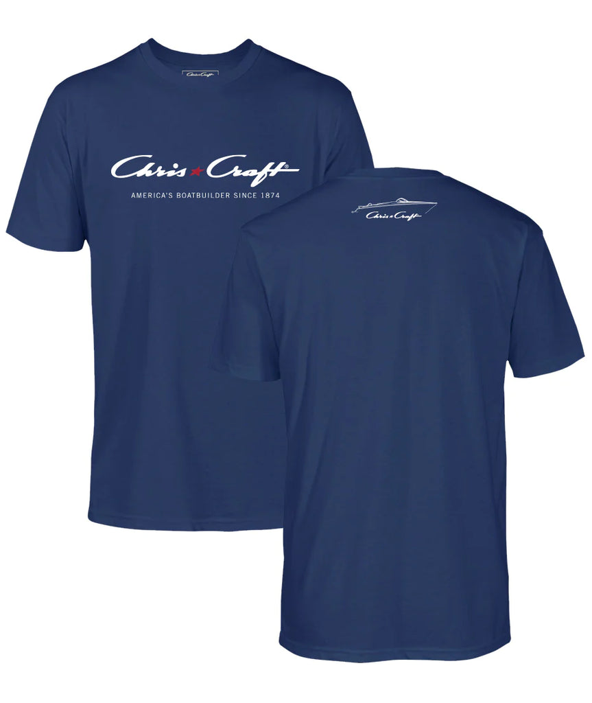 Chris Craft Classic Logo S/S Tee - Lake Effect