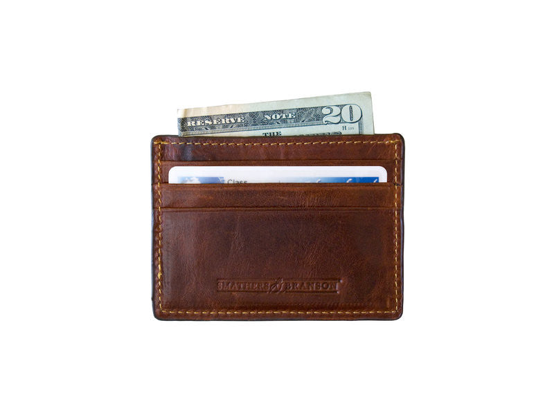 Big American Flag Credit Card Wallet by Smathers & Branson - Lake Effect