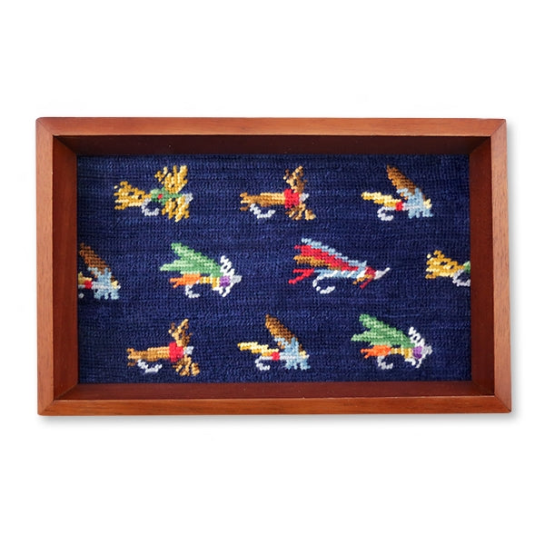 Fishing Flies Valet Tray by Smathers & Branson - Lake Effect