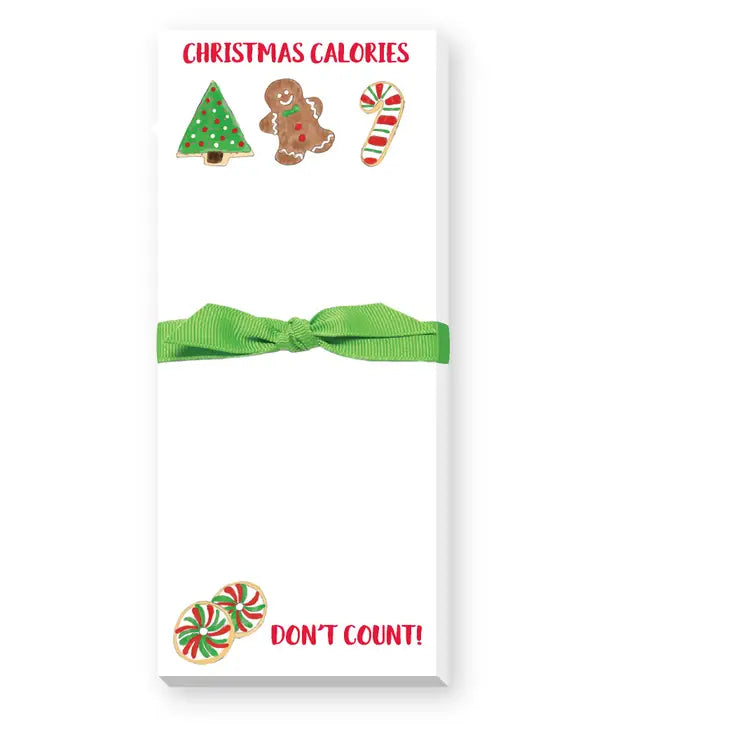 Christmas Cookies Skinny Notepad - Lake Effect