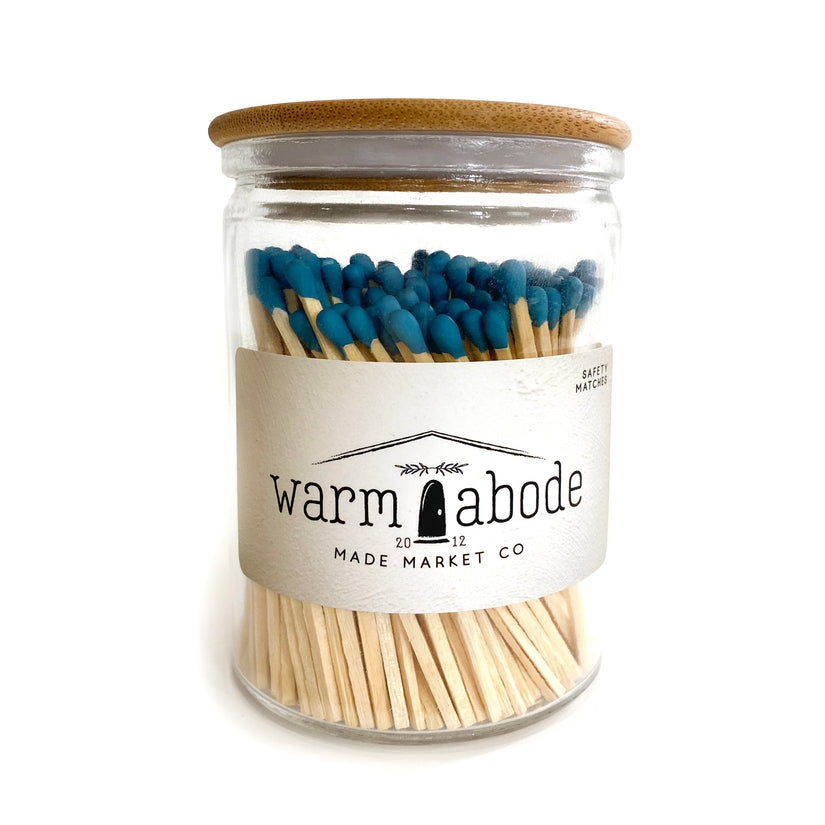 Warm Abode Dark Teal Matches - Lake Effect